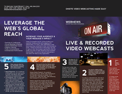 Download WebNews Webcasting Brochure